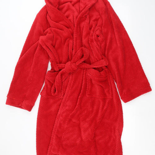 Primark Womens Red Solid  Top Robe Size L