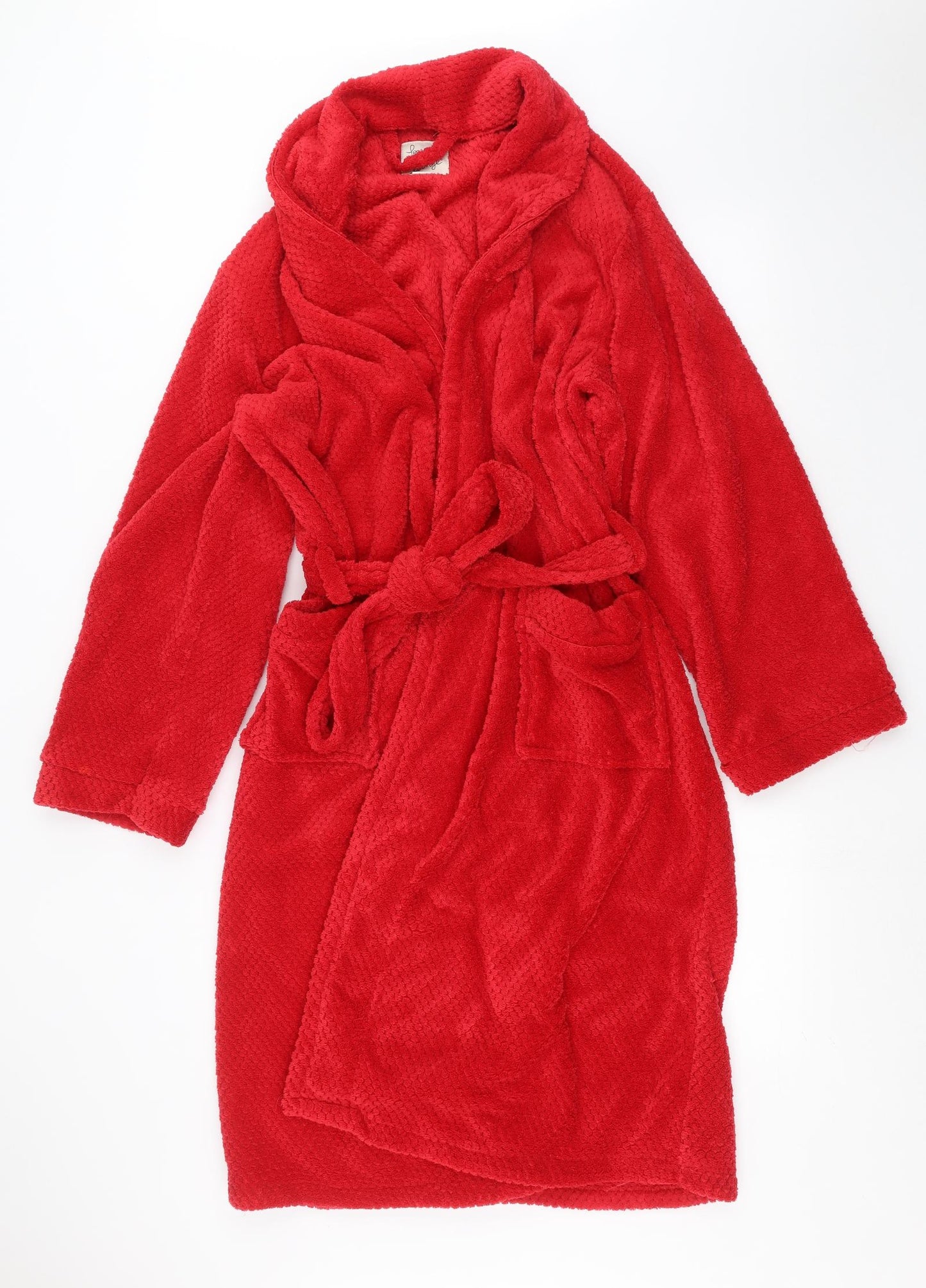 Primark Womens Red Solid  Top Robe Size L