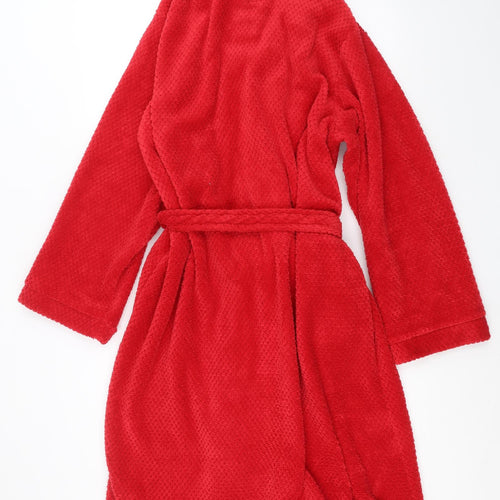 Primark Womens Red Solid  Top Robe Size L