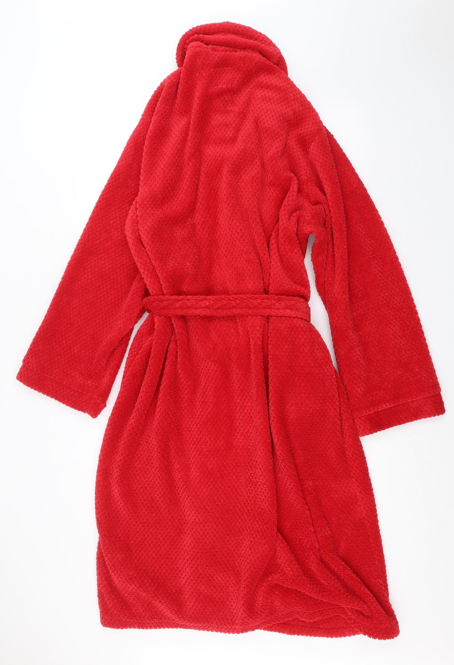 Primark Womens Red Solid  Top Robe Size L
