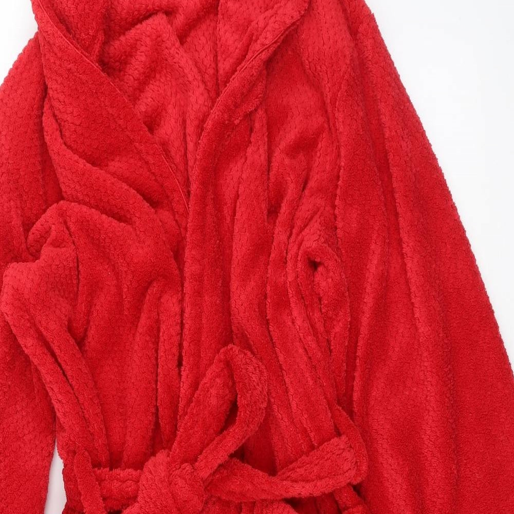 Primark Womens Red Solid  Top Robe Size L