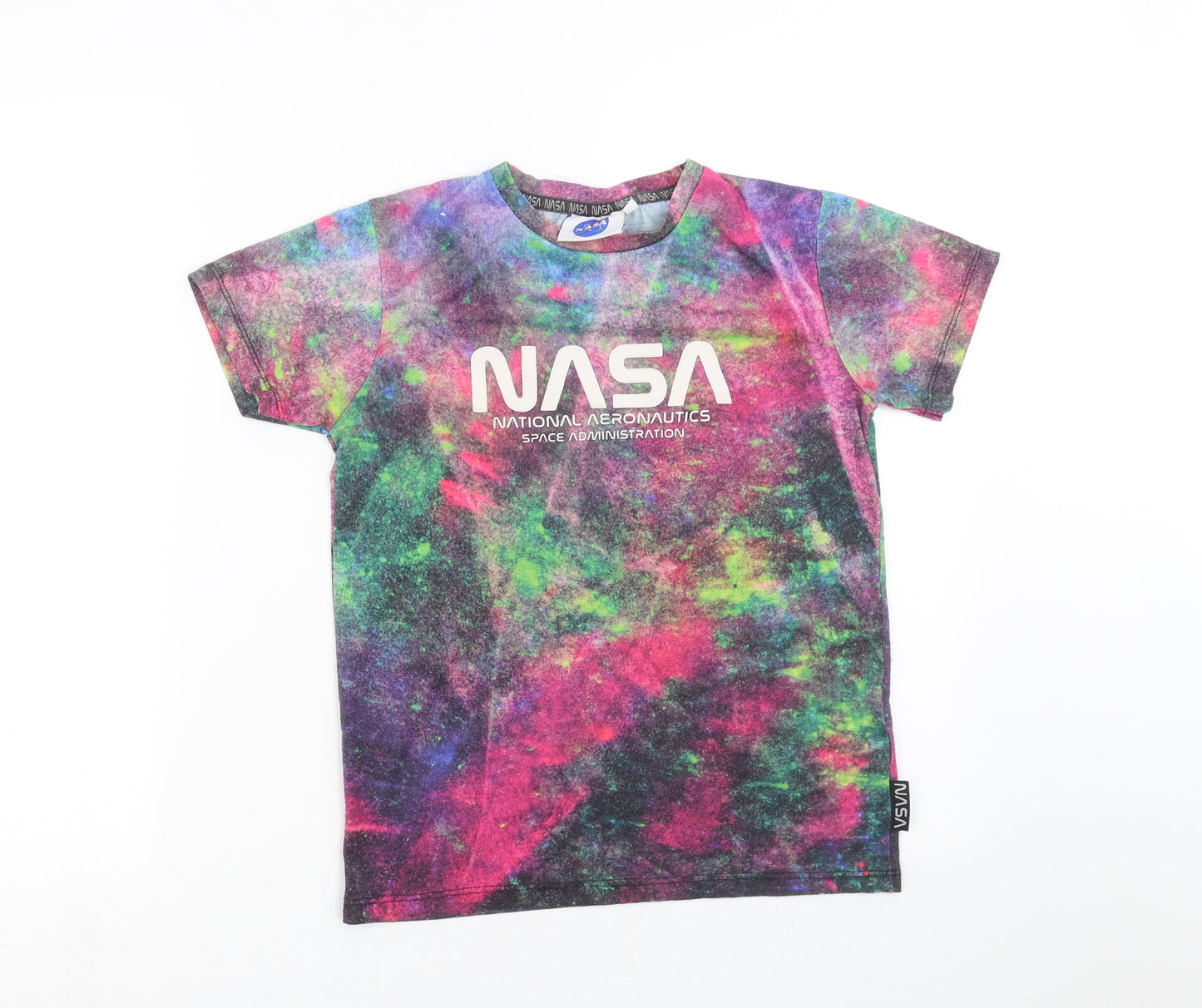 URBAN OUTLAWS Boys Multicoloured   Basic T-Shirt Size 11-12 Years  - NASA