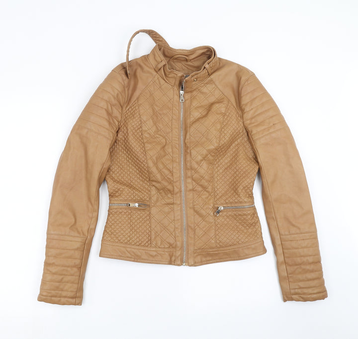 CI SONO Womens Brown Jacket Size M