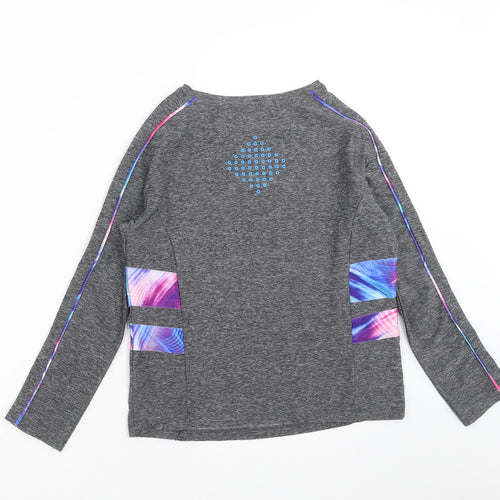 NEXT Girls Grey   Basic T-Shirt Size 9 Years  - active wear