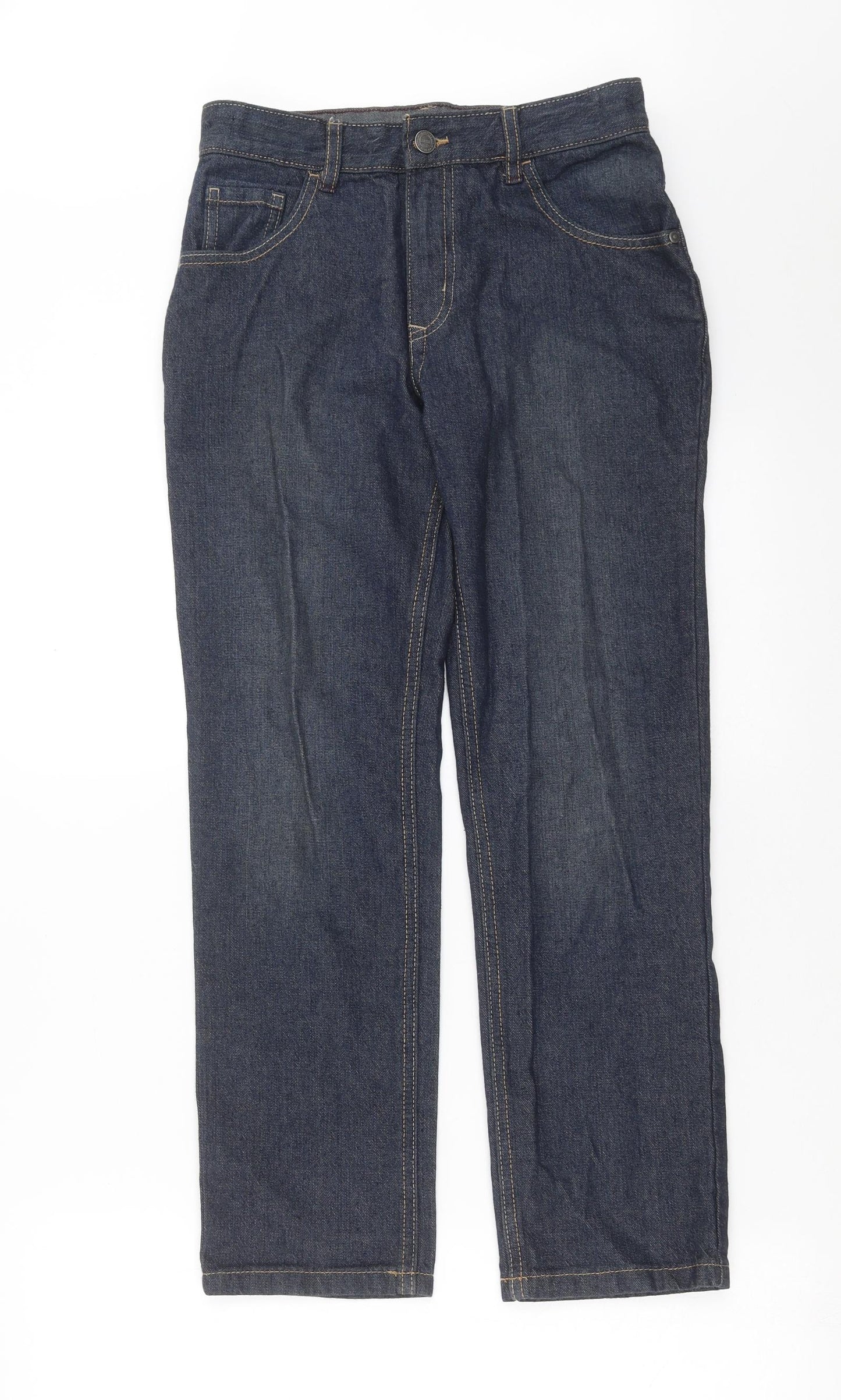 George Boys Blue  Denim Straight Jeans Size 10-11 Years