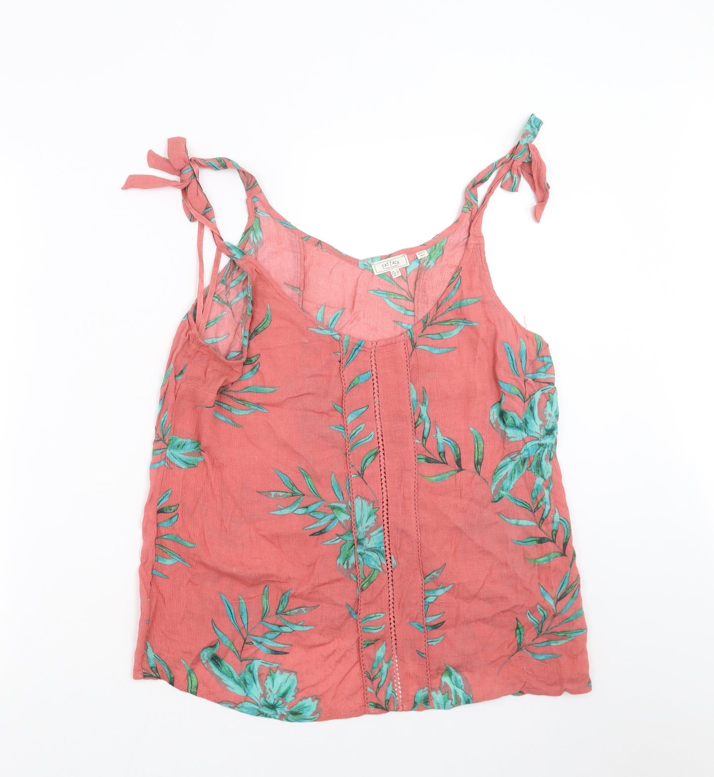 Fat Face Womens Pink Floral  Camisole Blouse Size 10