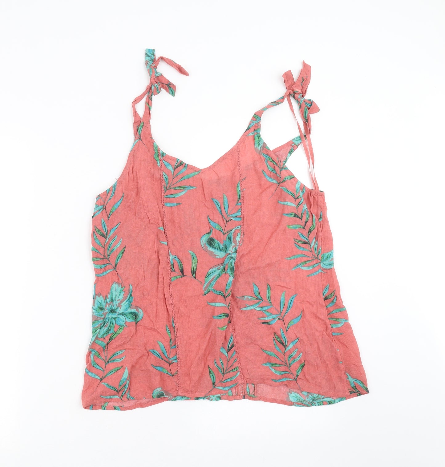 Fat Face Womens Pink Floral  Camisole Blouse Size 10