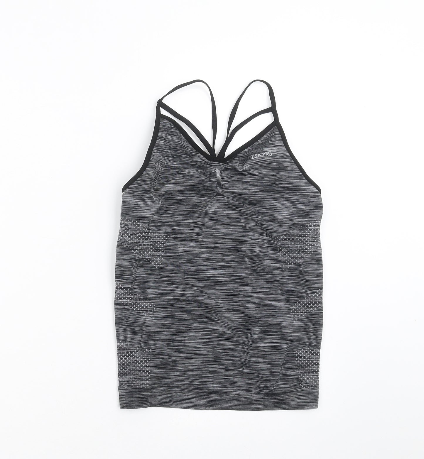 USA Pro Womens Grey   Camisole T-Shirt Size 10