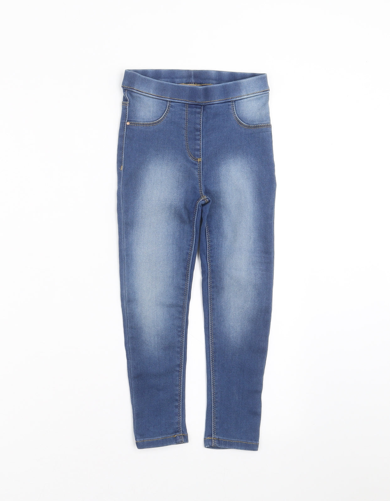 George Girls Blue  Denim Skinny Jeans Size 5-6 Years