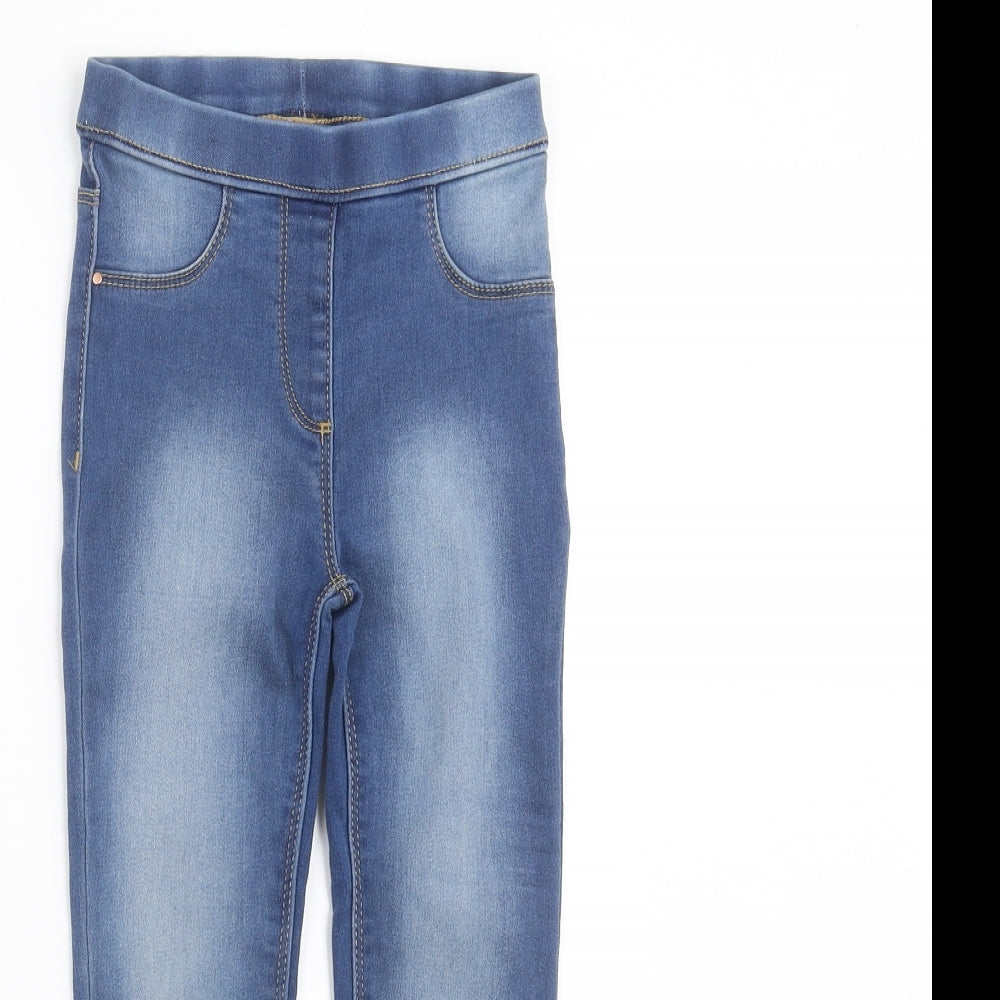 George Girls Blue  Denim Skinny Jeans Size 5-6 Years