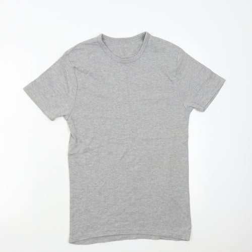 TU Womens Grey   Basic T-Shirt Size L