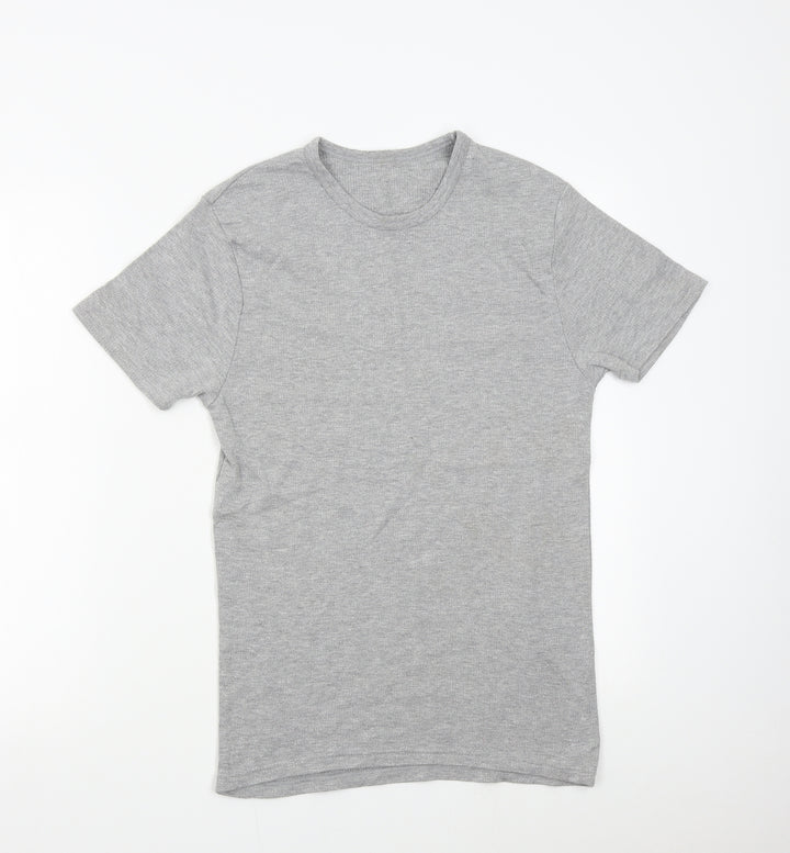 TU Womens Grey   Basic T-Shirt Size L