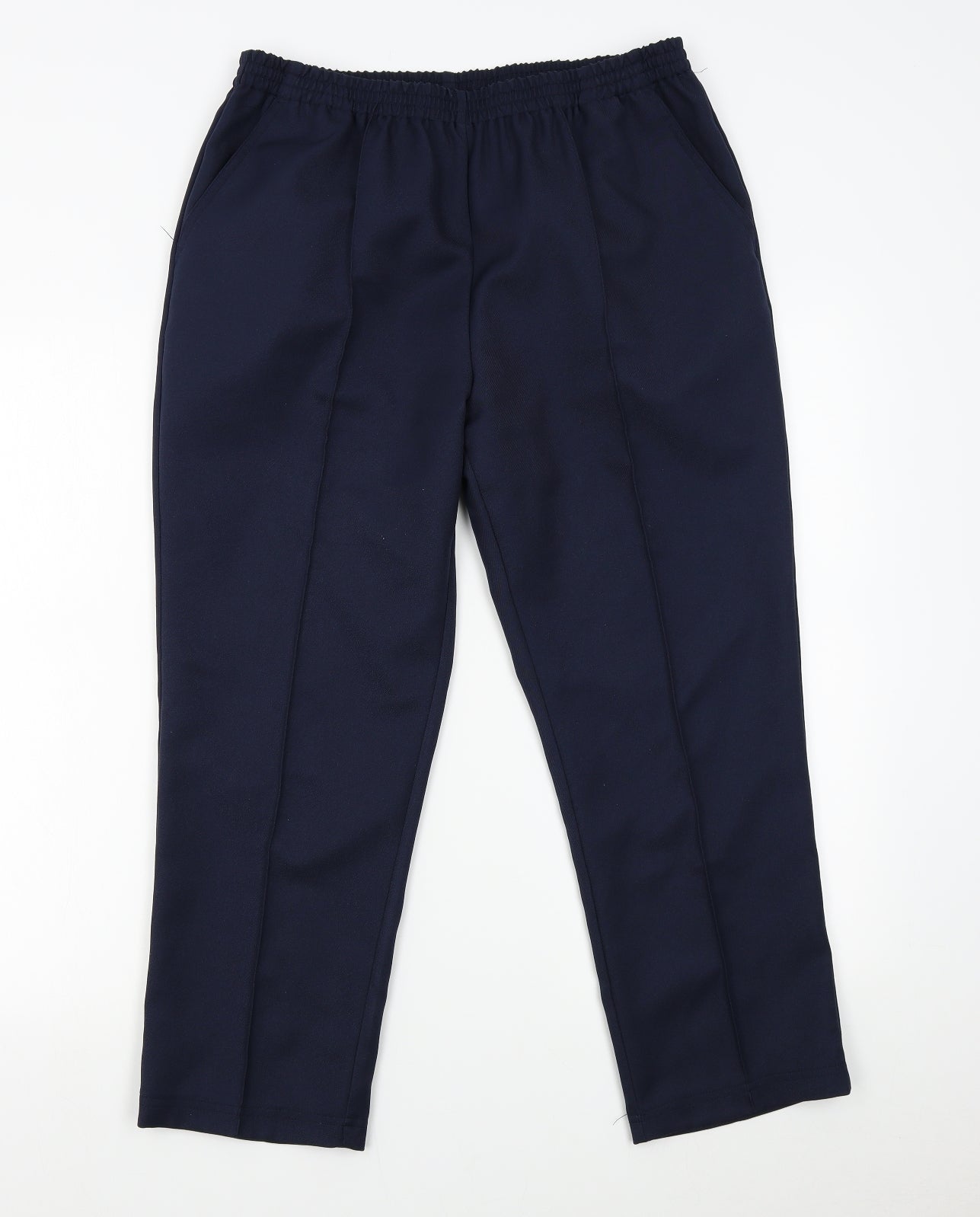 Damart Womens Blue   Trousers  Size 14 L24 in