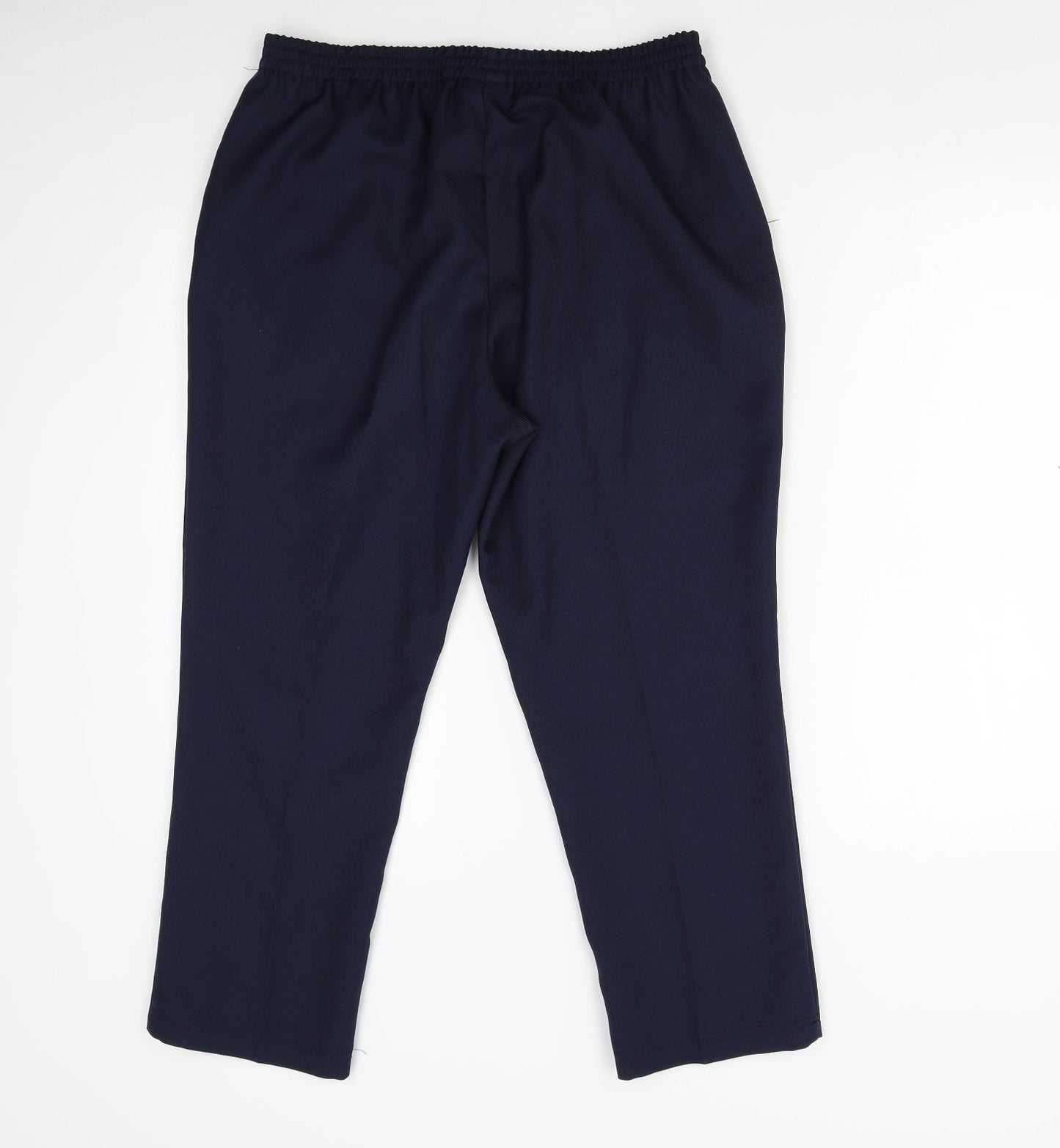 Damart Womens Blue   Trousers  Size 14 L24 in
