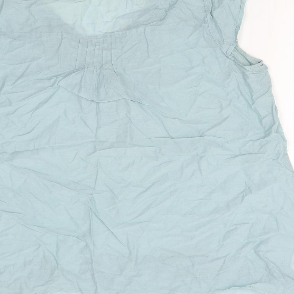 Per Una Womens Green   Basic T-Shirt Size 20