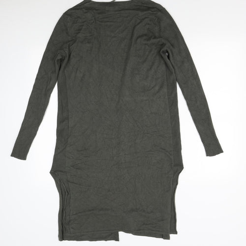 Primark Womens Green  Knit Cardigan Jumper Size 10