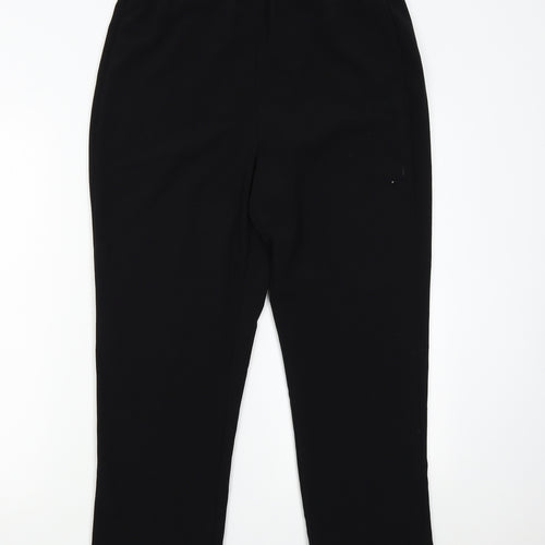 Isle Womens Black   Trousers  Size 14 L24 in