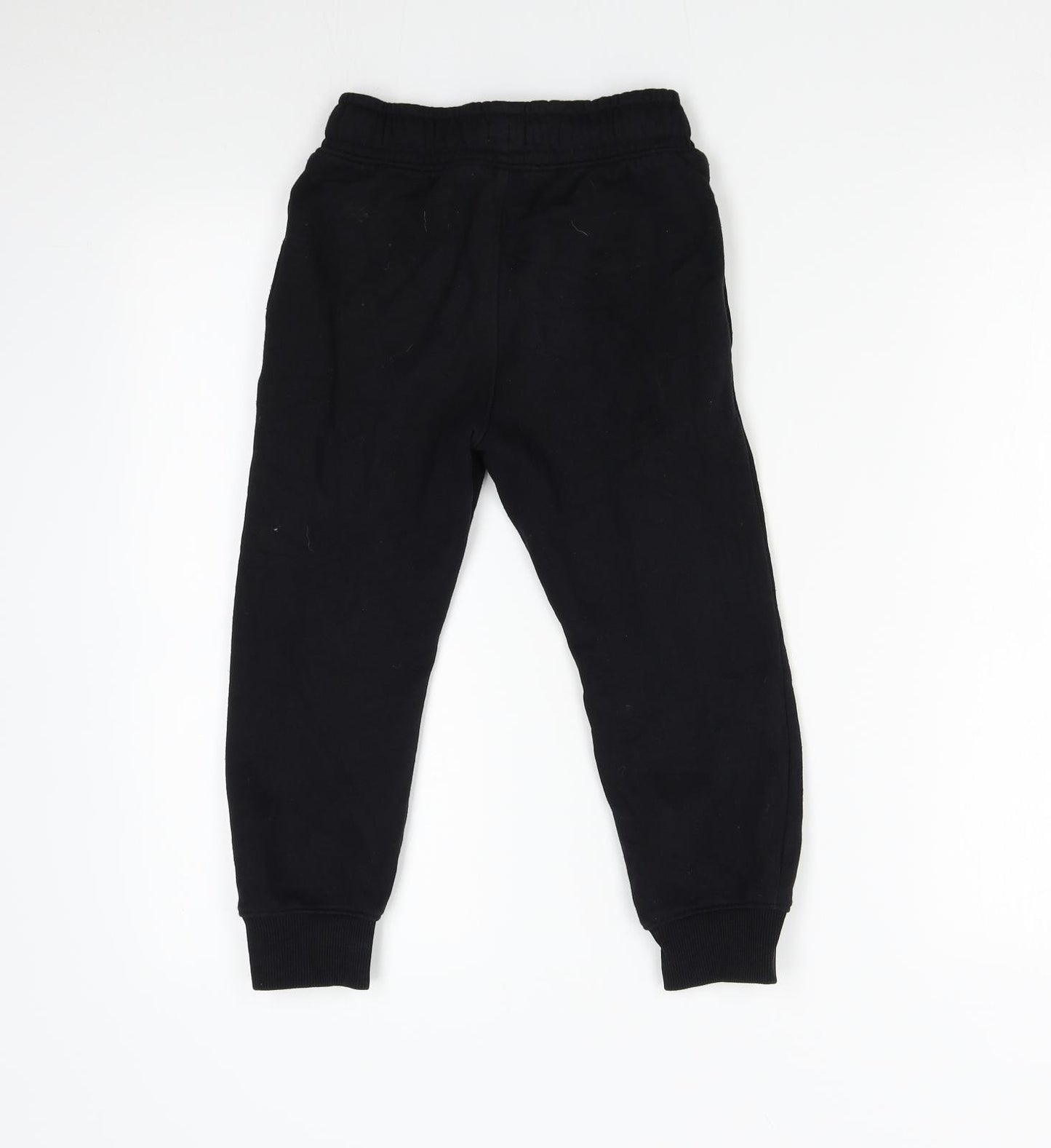 F&F Boys Black   Sweatpants Trousers Size 5-6 Years