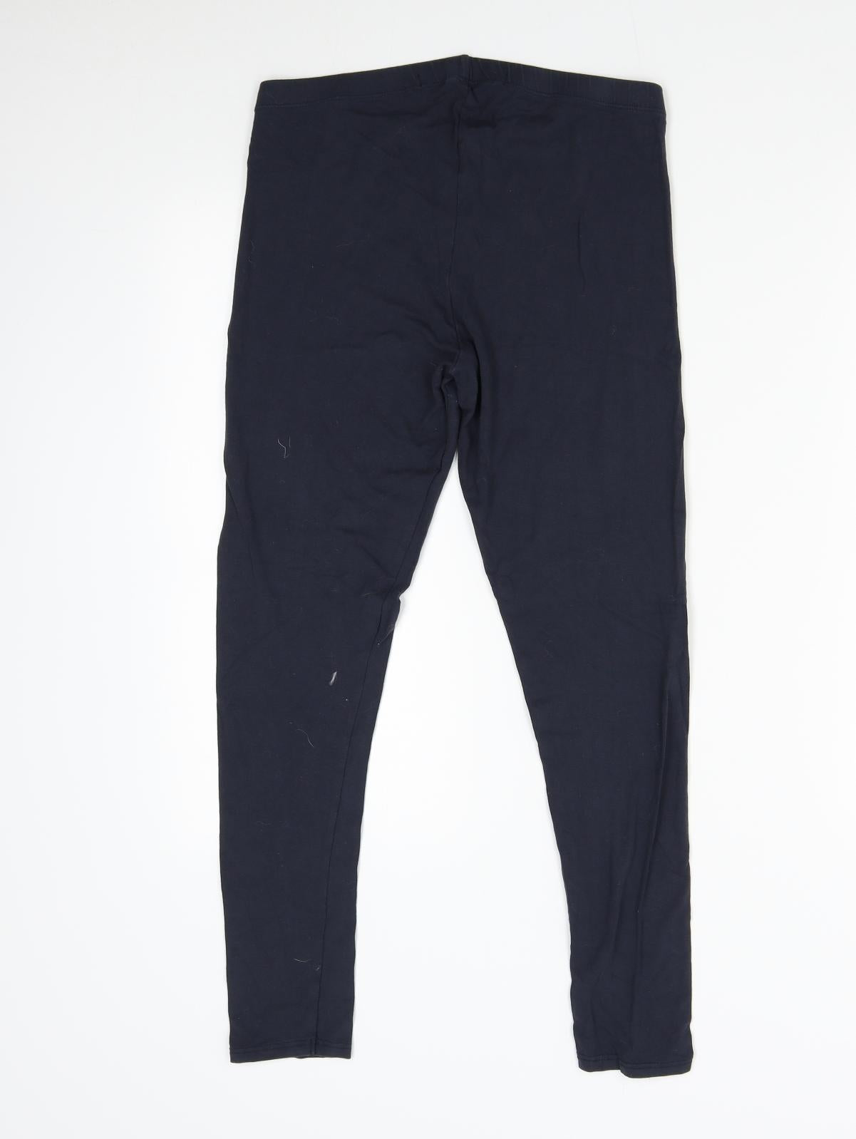 NEXT Womens Blue   Carrot Leggings  L26 in