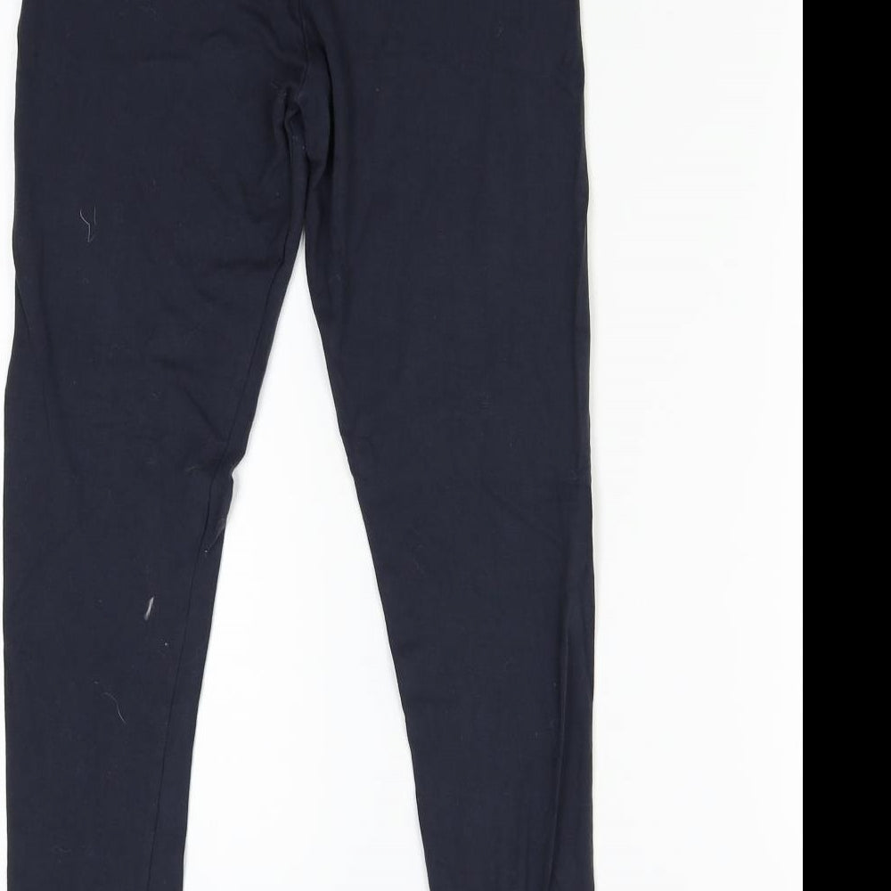 NEXT Womens Blue   Carrot Leggings  L26 in