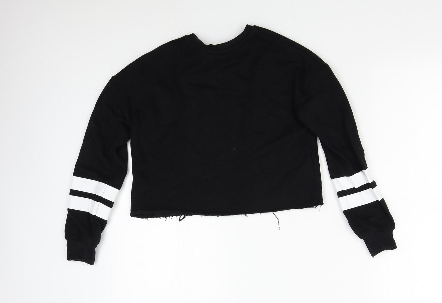 Primark Girls Black   Pullover Sweatshirt Size 10-11 Years  - Unicorn NY Brooklyn