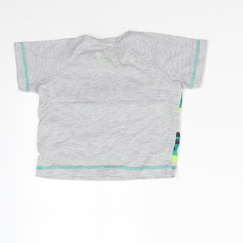 Matalan Baby Grey   Basic T-Shirt Size 9-12 Months