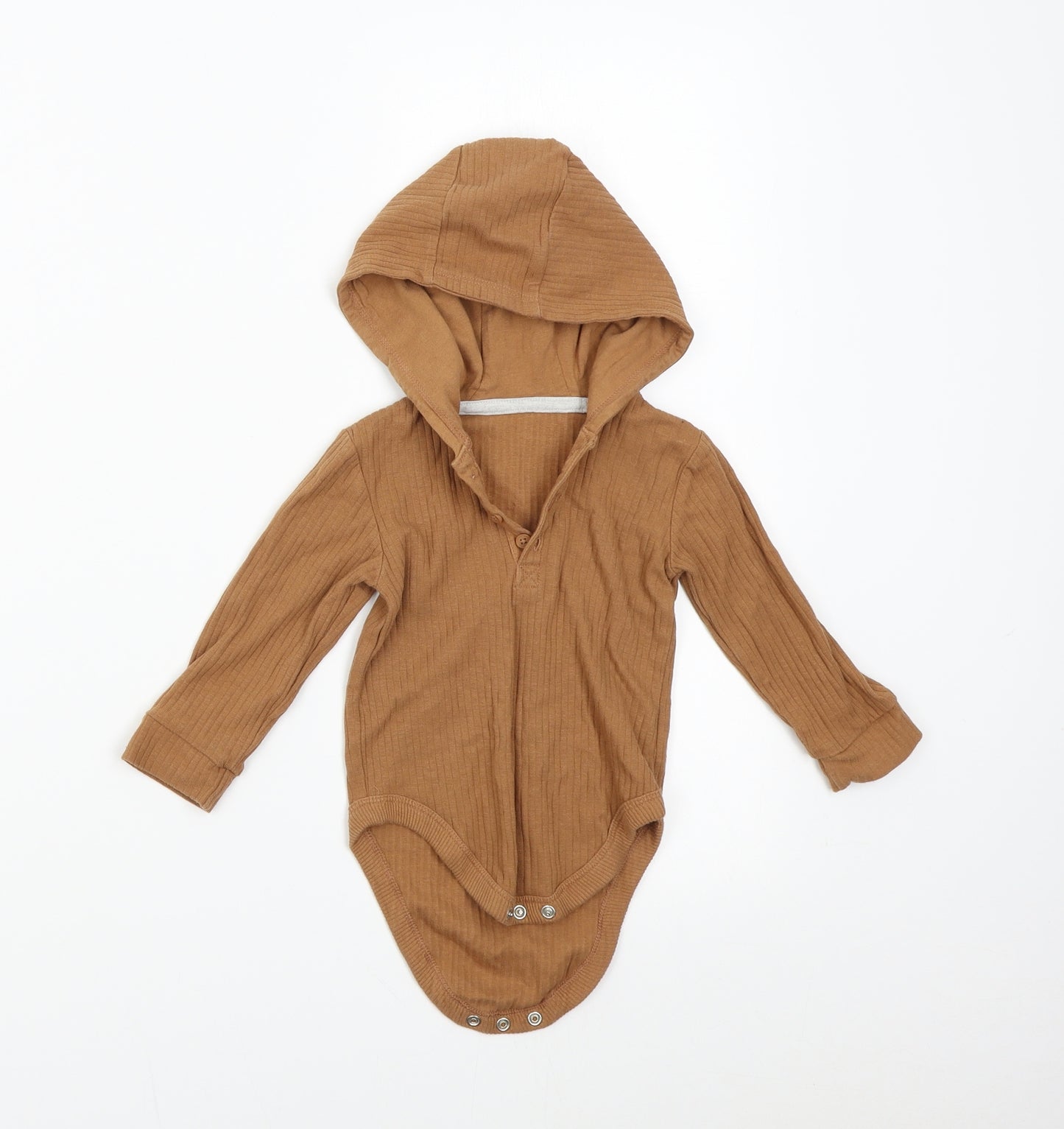 George Baby Brown   Babygrow One-Piece Size 9-12 Months