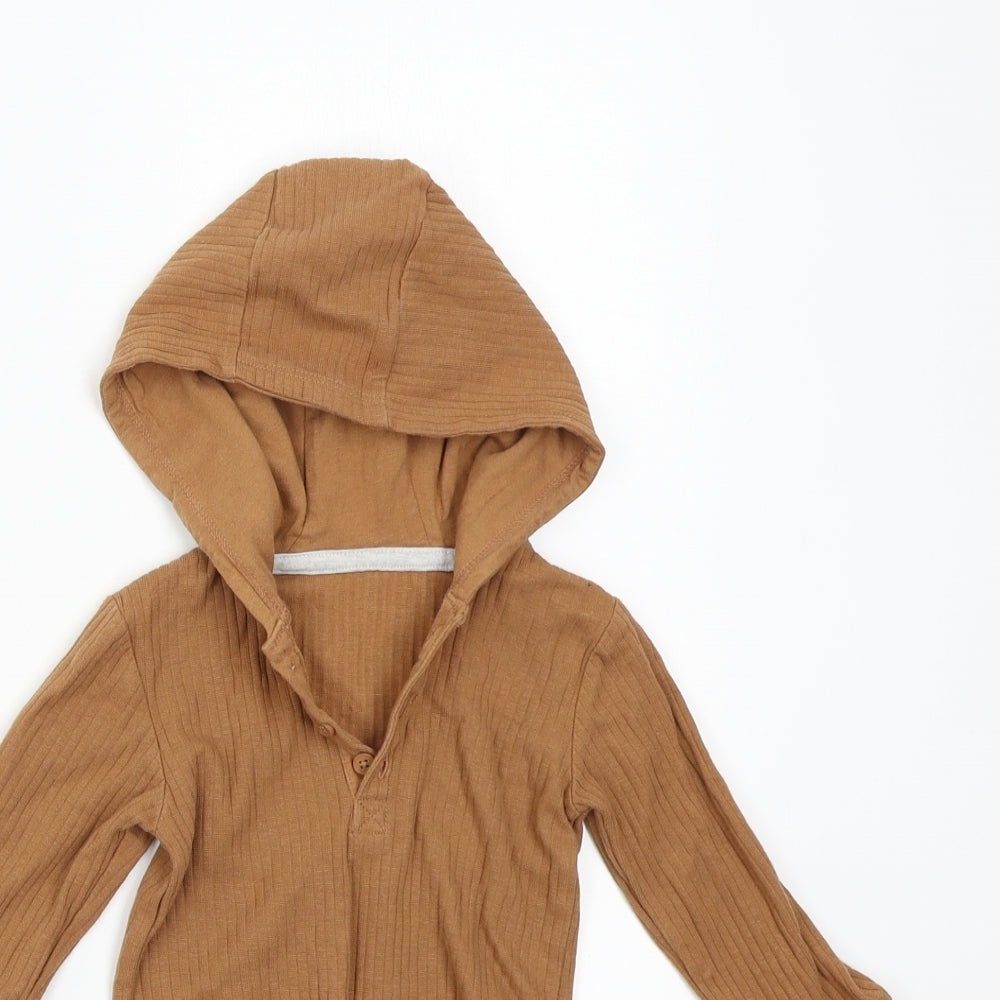 George Baby Brown   Babygrow One-Piece Size 9-12 Months