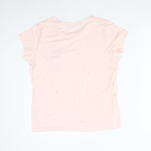 George Womens Pink   Basic T-Shirt Size 12  - Poodle