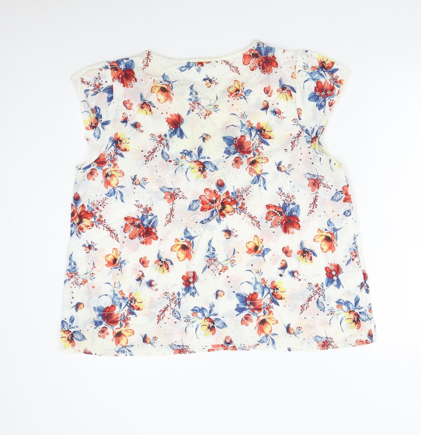 TU Womens Multicoloured Floral  Basic Blouse Size 18