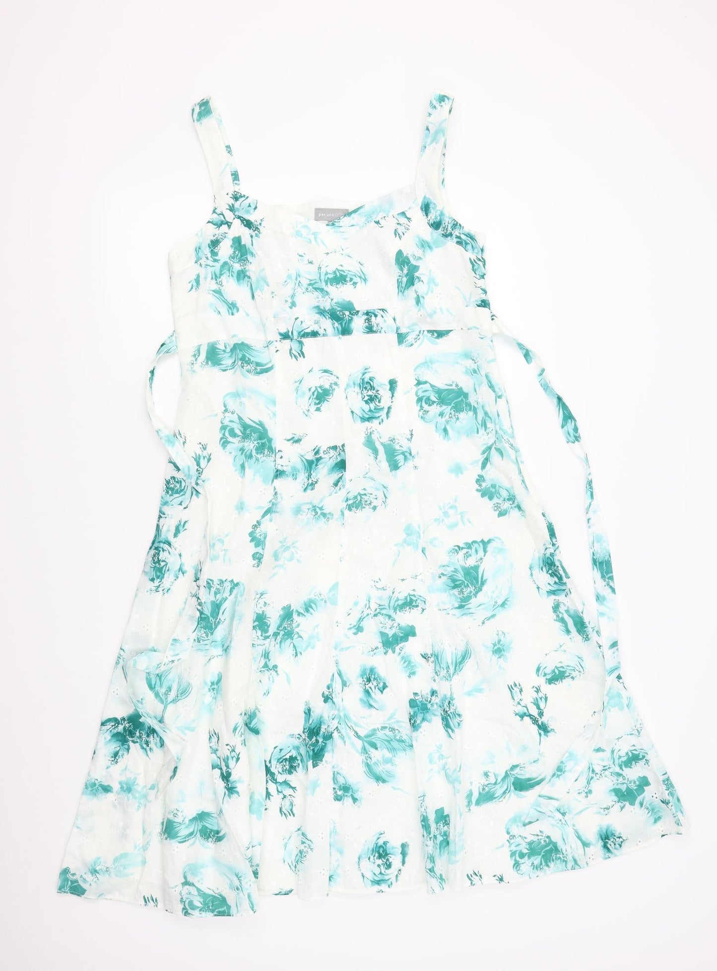 Per Una Womens Multicoloured Floral  Shift  Size 12