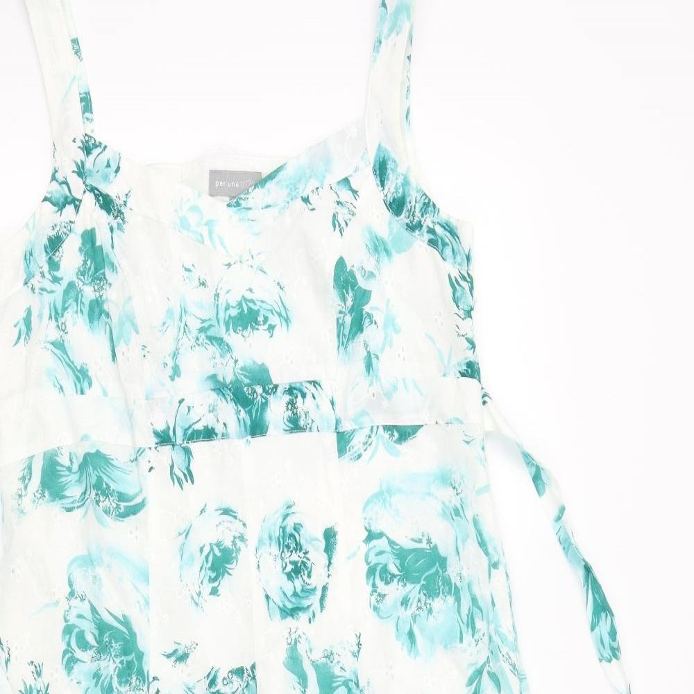 Per Una Womens Multicoloured Floral  Shift  Size 12