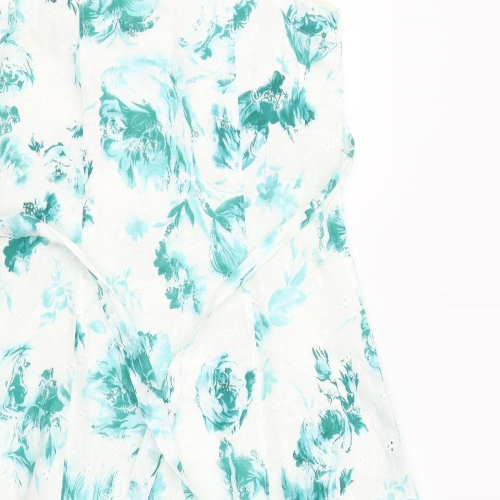 Per Una Womens Multicoloured Floral  Shift  Size 12