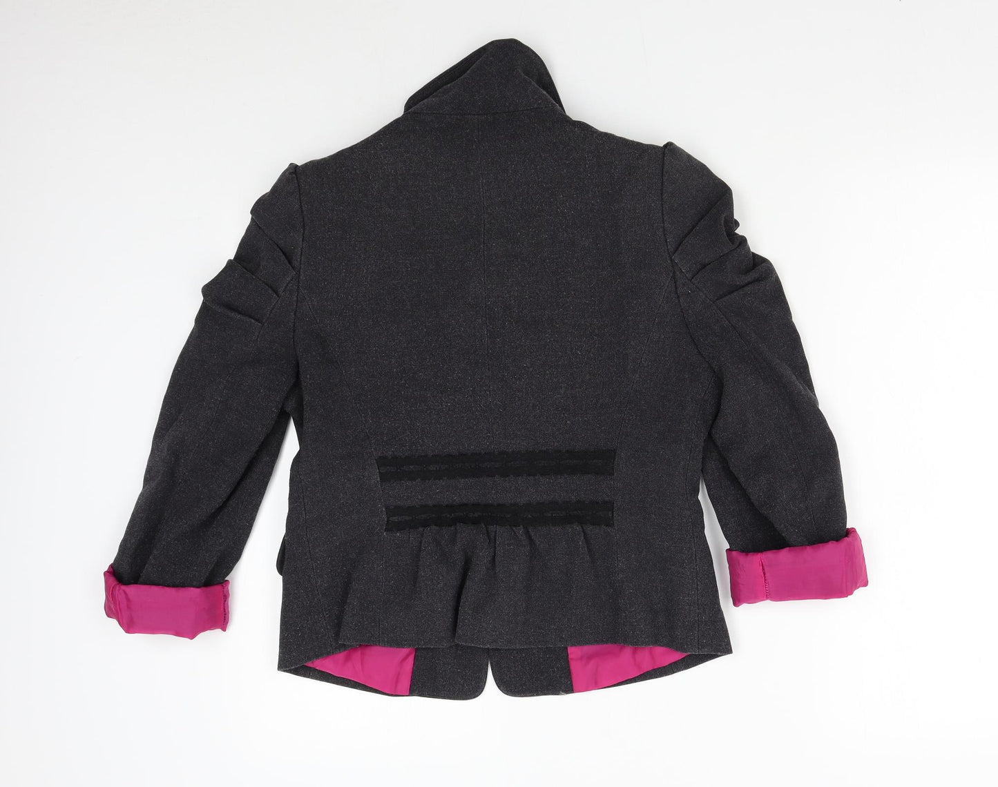 Red or Dead Womens Grey   Jacket Blazer Size 12