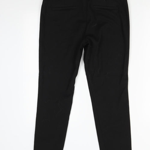 NEXT Womens Black   Trousers  Size 8 L26 in