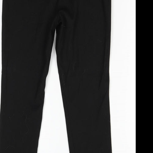 NEXT Womens Black   Trousers  Size 8 L26 in