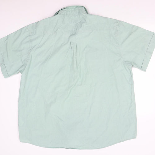 Premier Man Mens Green    Button-Up Size 2XL