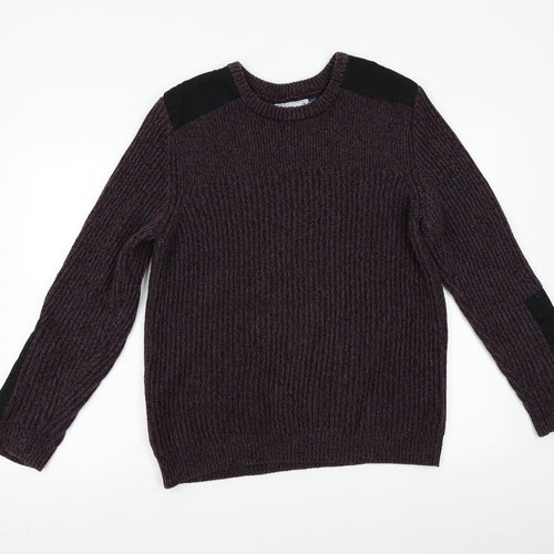 Topman Mens Multicoloured  Knit Pullover Jumper Size M