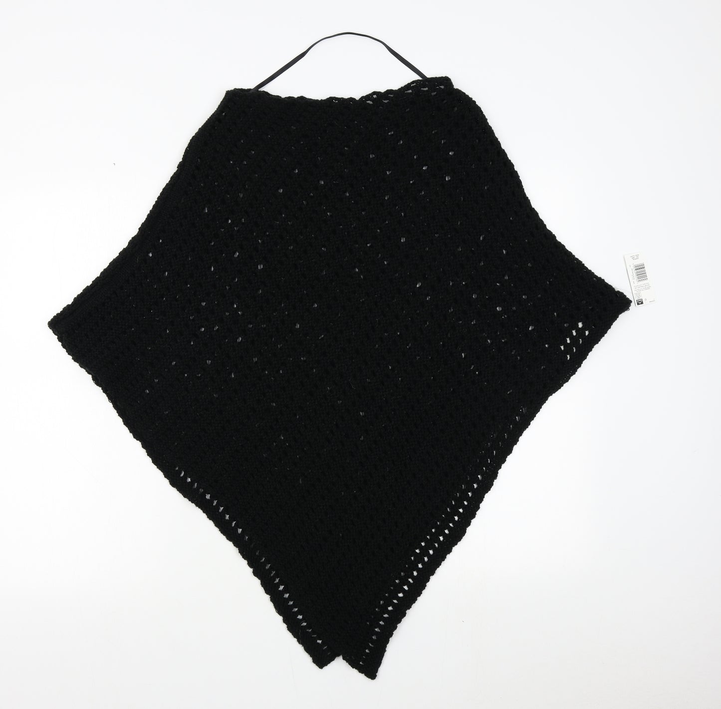 F&F Womens Black   Jacket Poncho Size M