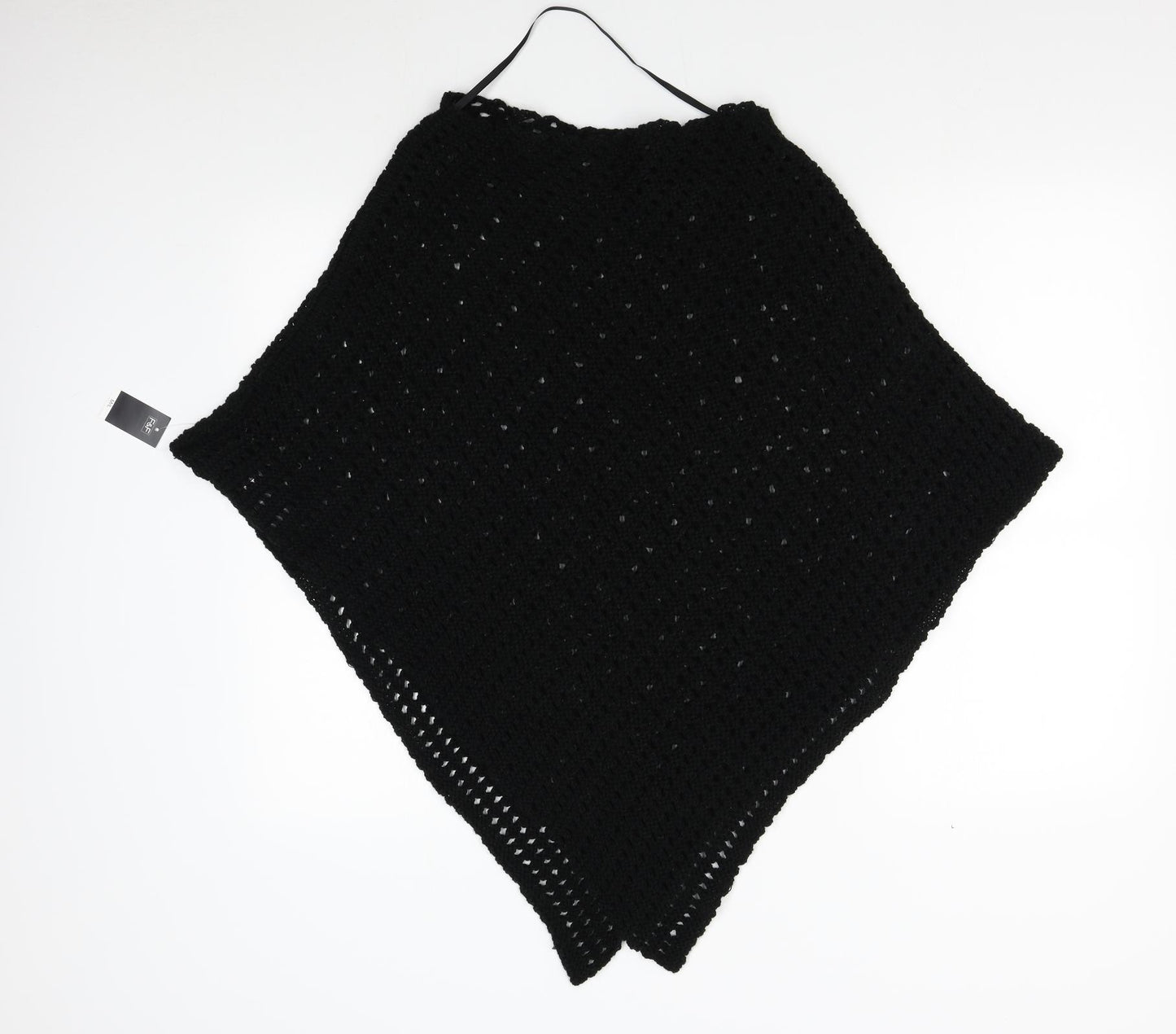 F&F Womens Black   Jacket Poncho Size M
