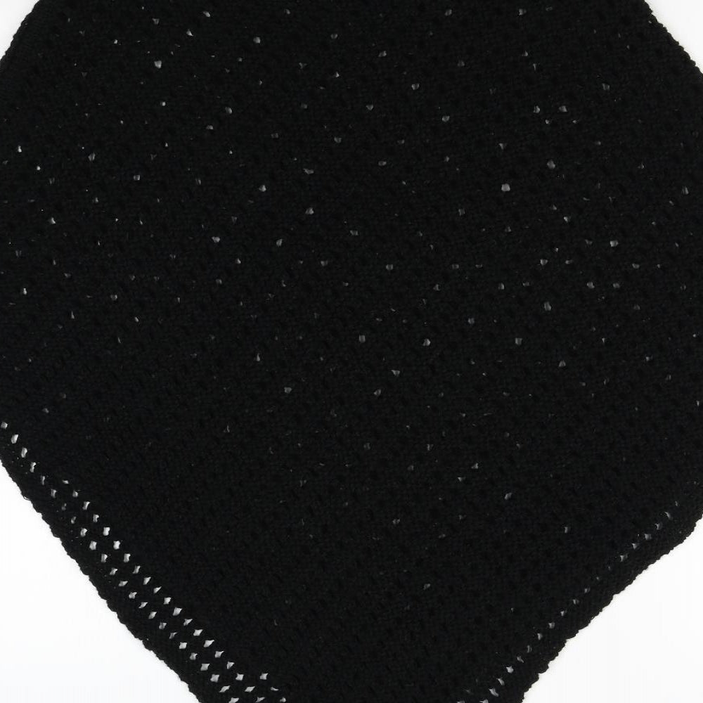 F&F Womens Black   Jacket Poncho Size M