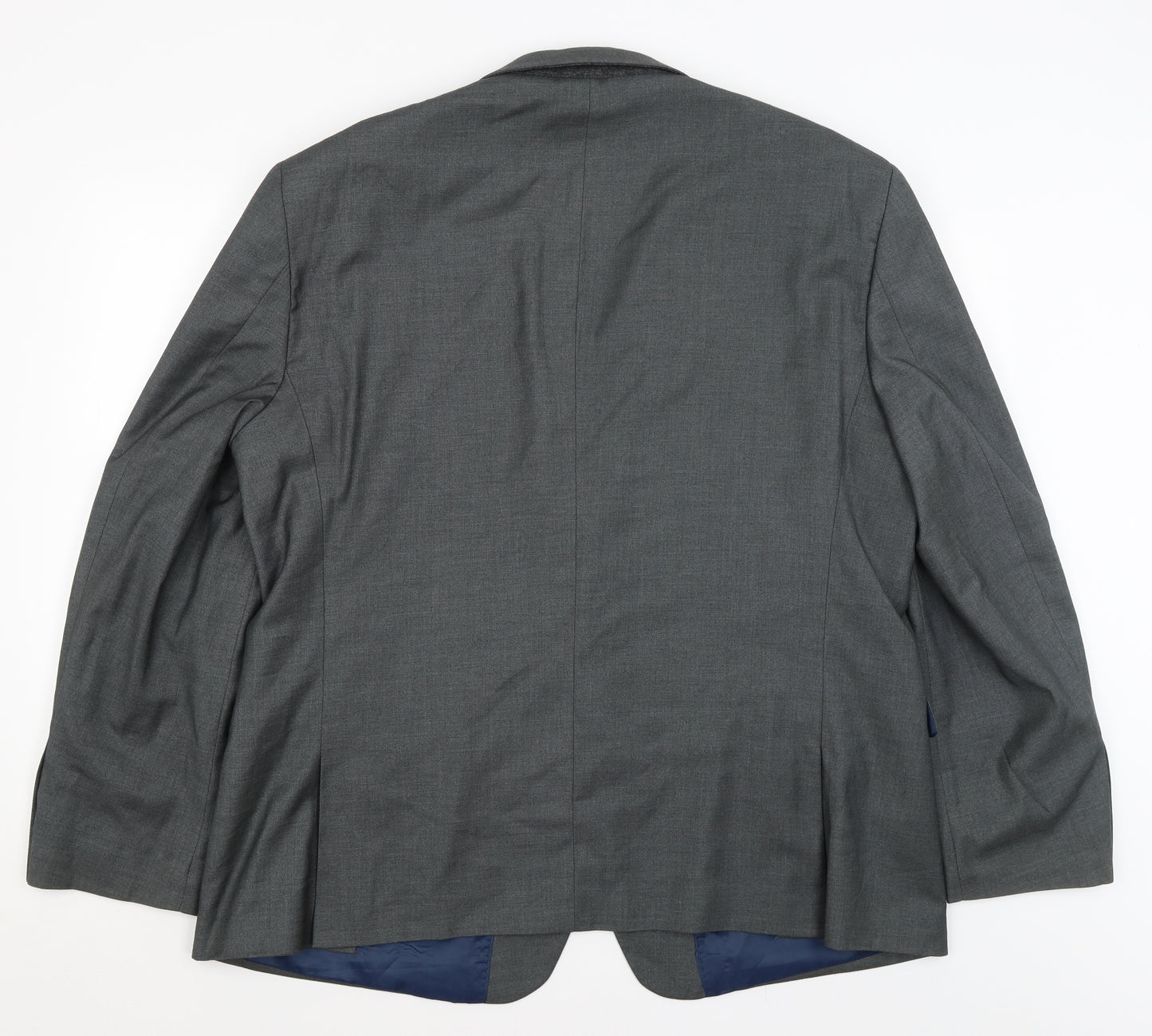Dobell Mens Grey   Jacket Blazer Size 2XL