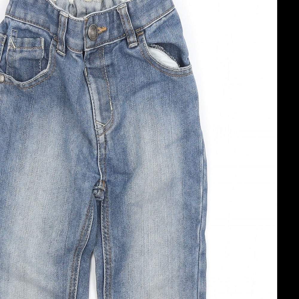George Boys Blue   Straight Jeans Size 4-5 Years