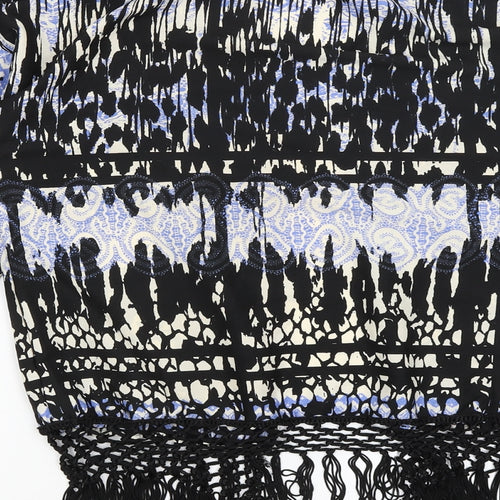 Only Womens Black   Wrap Jumper Size 8