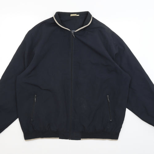 Chums Mens Blue   Rain Coat Coat Size L