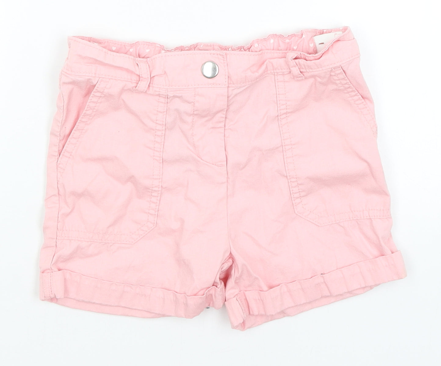 George Girls Pink   Hot Pants Shorts Size 7-8 Years