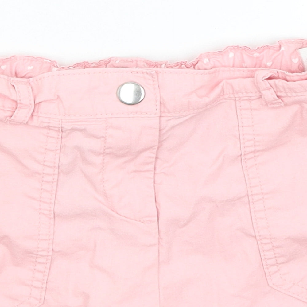 George Girls Pink   Hot Pants Shorts Size 7-8 Years