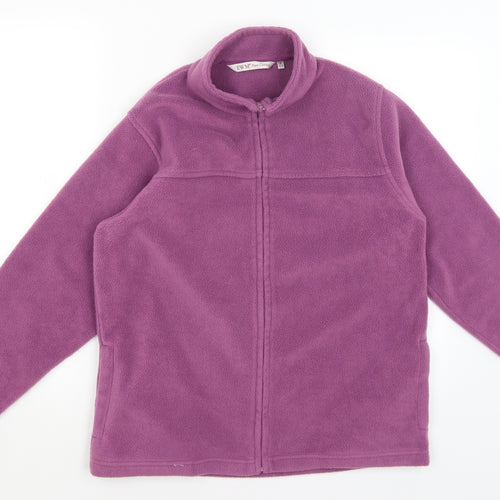 EWM Womens Purple   Full Zip Jumper Size S