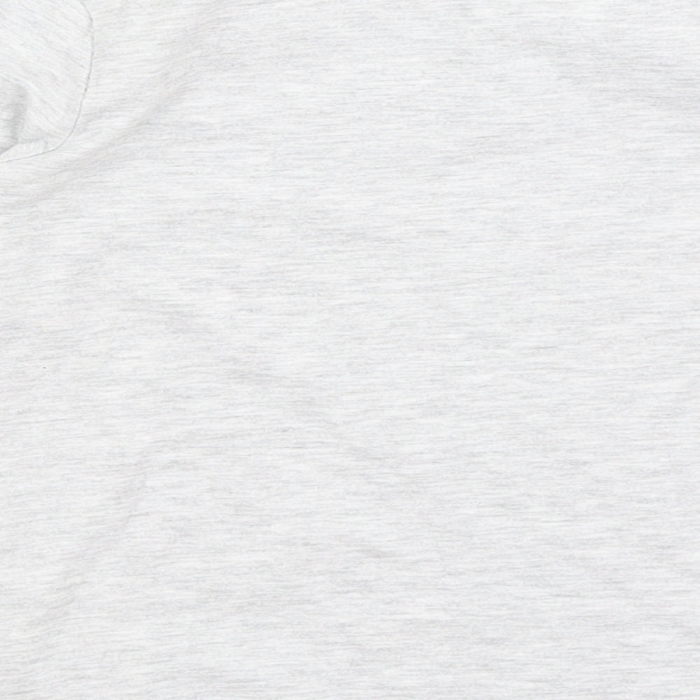George Girls Grey   Basic T-Shirt Size 6-7 Years