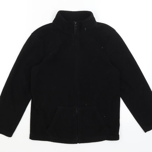 TU Boys Black   Full Zip Jumper Size 10 Years